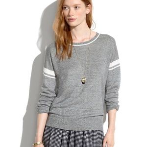 Madewell Ribbed 100% Linen Sweater Size XS